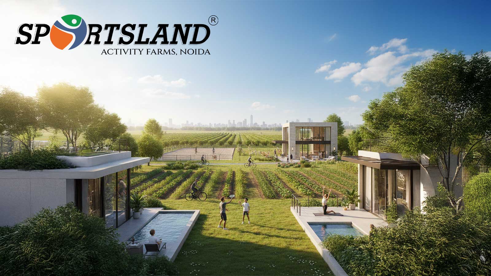 Main blog banner highlighting why farm community living NCR is gaining importance in 2026, focusing on air quality challenges, health-conscious living, green open spaces, and low-density residential planning.