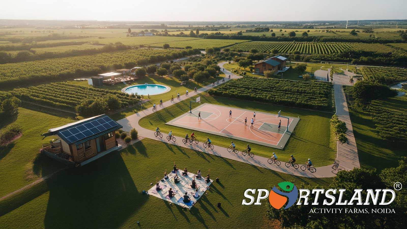 Preventive living near Noida NCR with green open spaces, clean air, and nature-led lifestyle