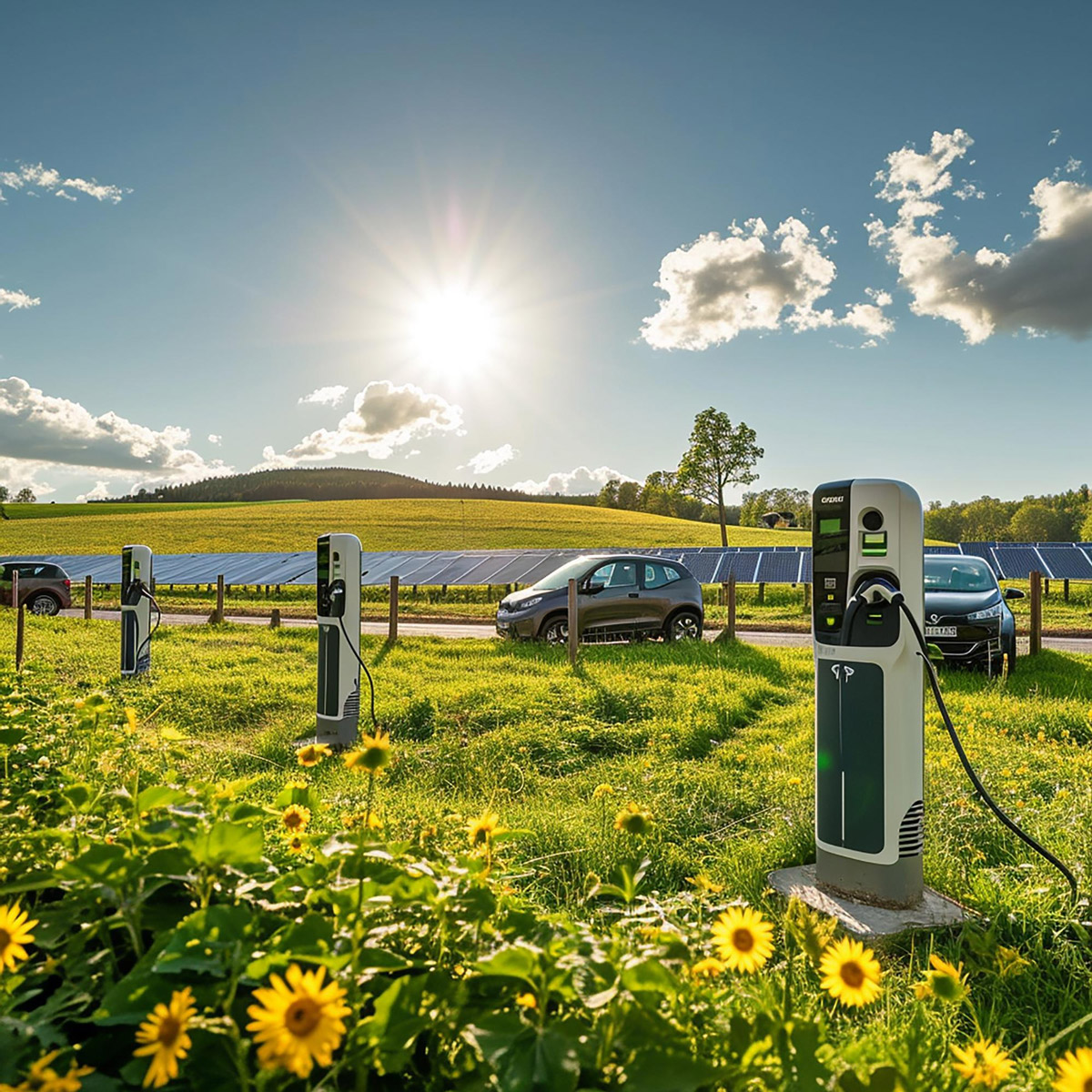 Person reading peacefully outdoors in a natural park setting under trees